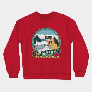 Almaty Downtown Crewneck Sweatshirt